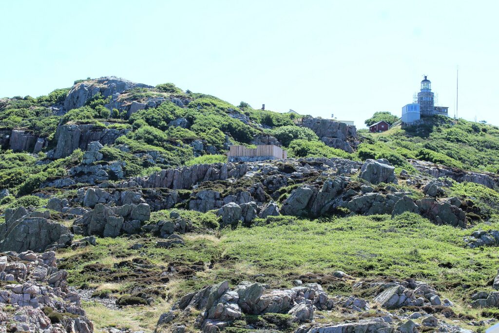 Kullaberg med Kullens fyr i nordvästra Skåne