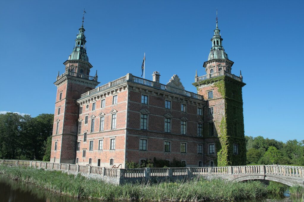 Marsvinsholms slott utanför Ystad i Skåne