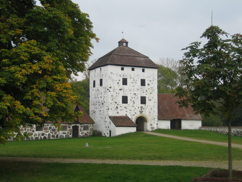 Porttornet på Hovdala slott utanför Hässleholm
