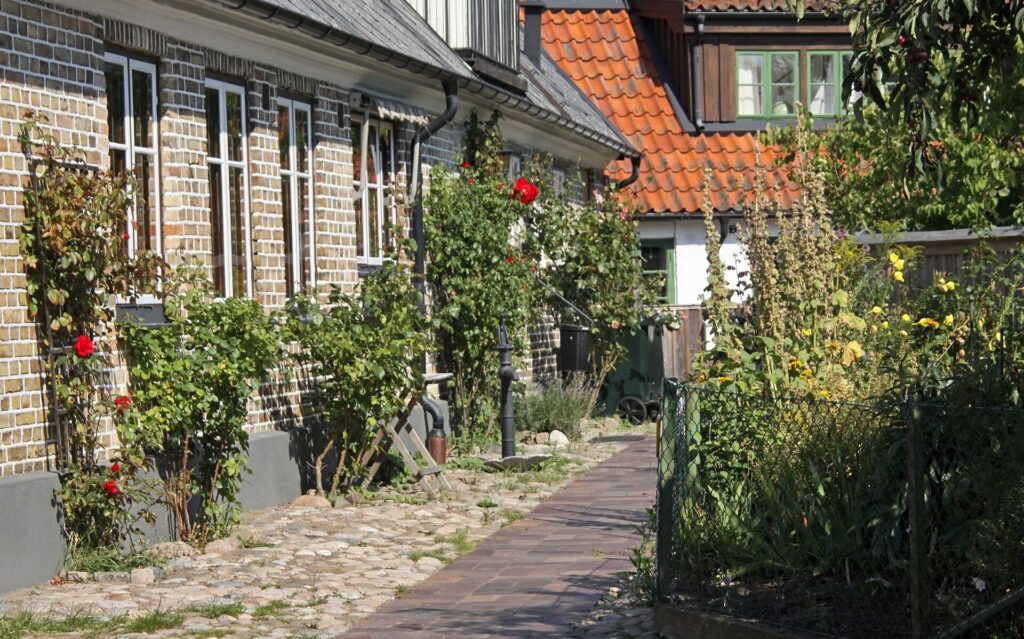 Båtliv vid Råå fiskeläge i Helsingborg