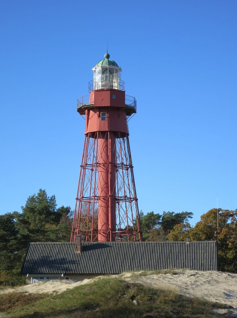 Sandhammarens fyr på Österlen i Skåne