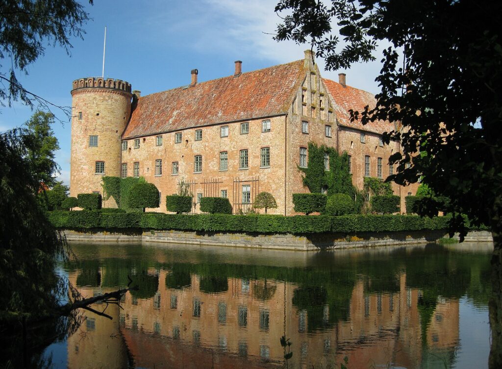 Vittskövle slott i nordöstra Skåne
